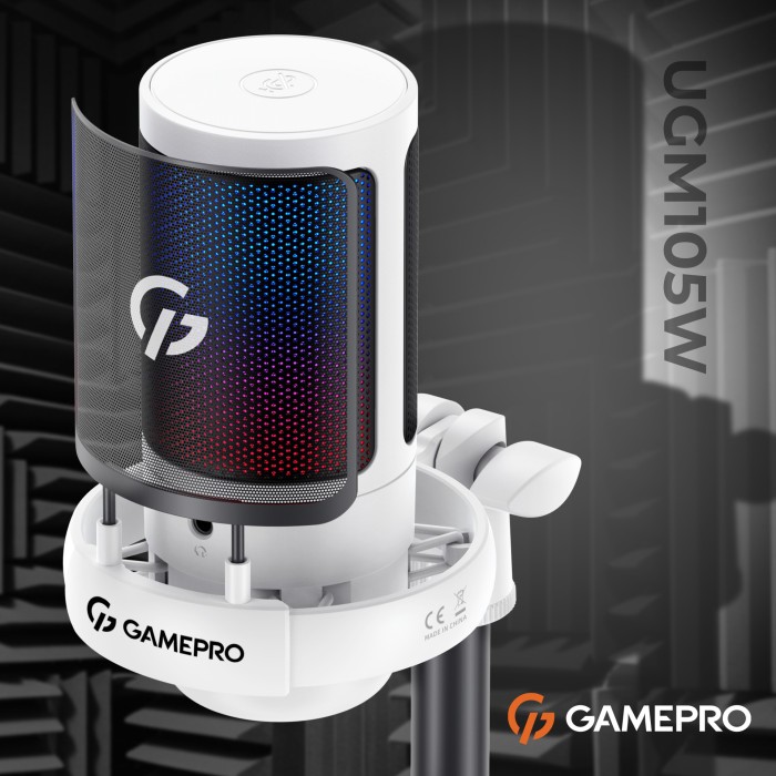 Конденсаторний USB мікрофон GamePro (UGM105W) (UGM105W)