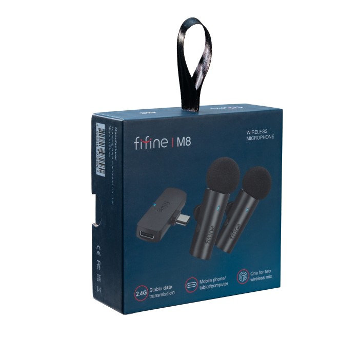 Безпровідний петличний мікрофон Fifine M8 (M8)