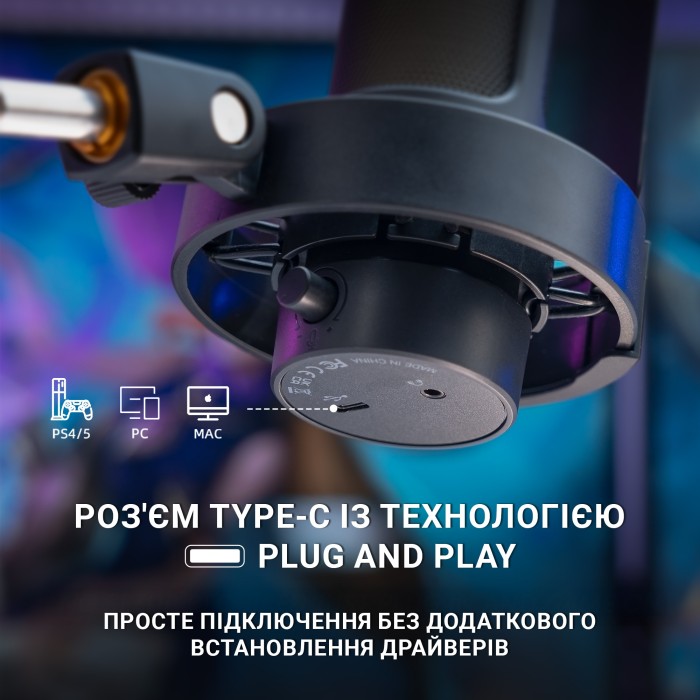 Мікрофон Fifine A8T Black (A8T)