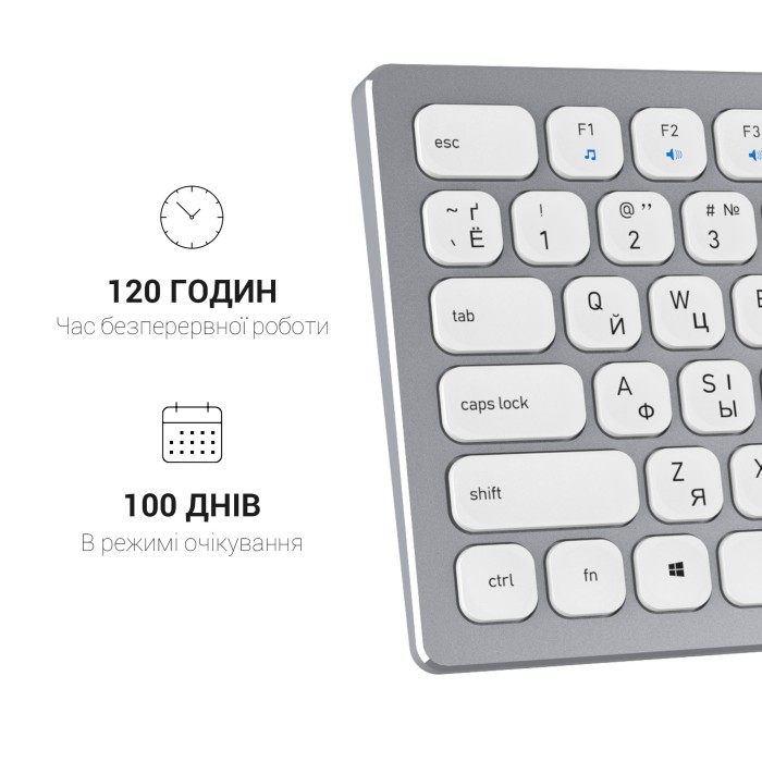 Клавіатура бездротова OfficePro (SK1550W) (SK1550W)