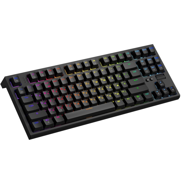 Дротова механічна клавіатура GamePro MK180B (Red) з Hot-Swap RGB Blac (MK180B)