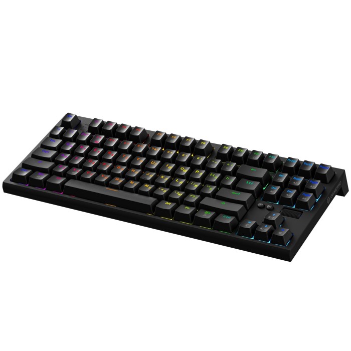 Дротова механічна клавіатура GamePro MK180B (Red) з Hot-Swap RGB Blac (MK180B)