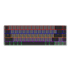 Бездротова механічна клавіатура GamePro MK122R Red Switch Low Profile Wireless Dark Gray (MK122R)