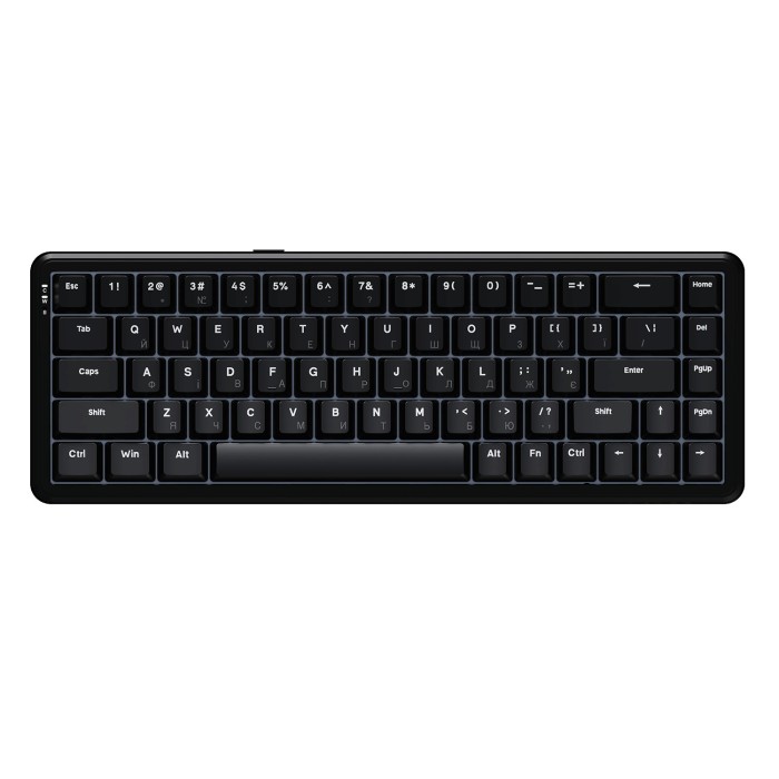 Клавіатура механічна дротова Ajazz AK680 MAX Magnetic Switch RGB USB Black (AK680-WM-B-A)