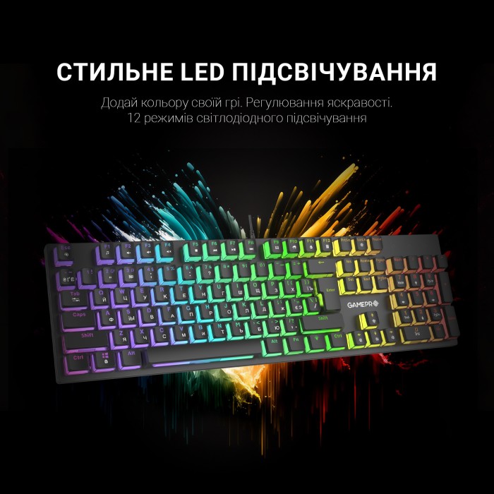Клавіатура механічна GamePro MK85R (MK85R)