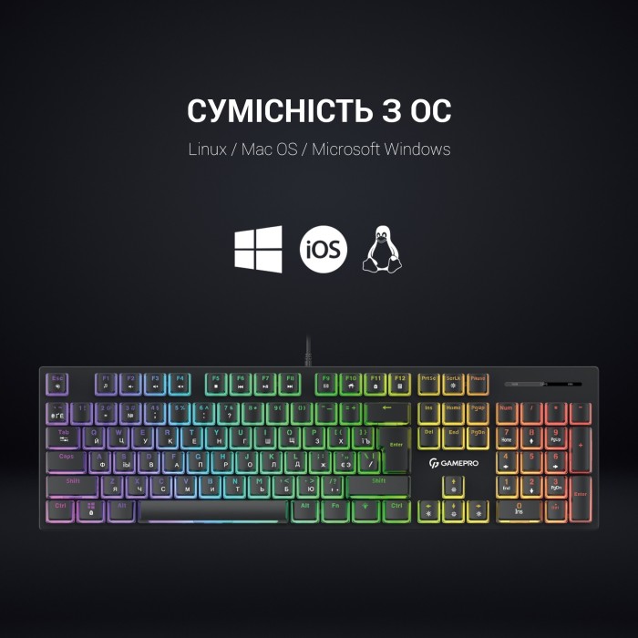 Клавіатура механічна GamePro MK85R (MK85R)