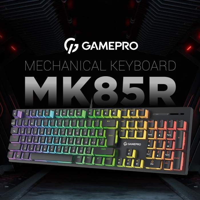 Клавіатура механічна GamePro MK85R (MK85R)