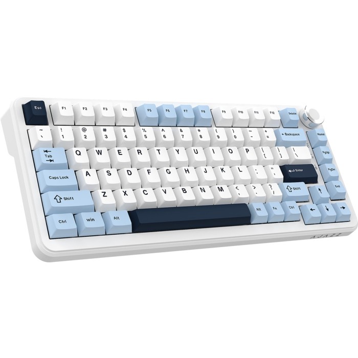 Клавіатура механічна бездротова Ajazz AK820 MAX PLUS Daydream Switch RGB Wireless/BT/USB White (AK820MAX-DD-BWD)