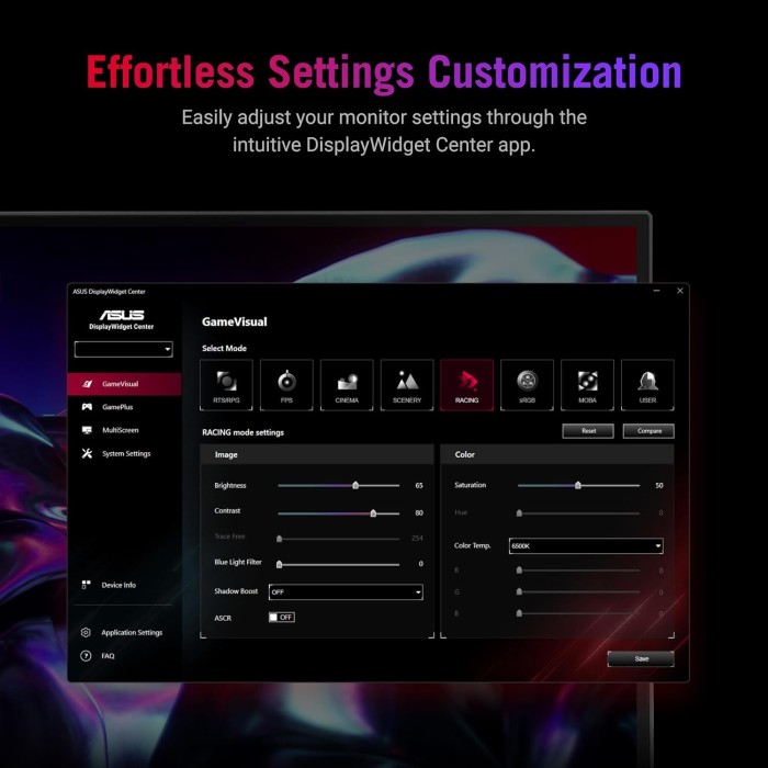 Монітор Asus 24.5