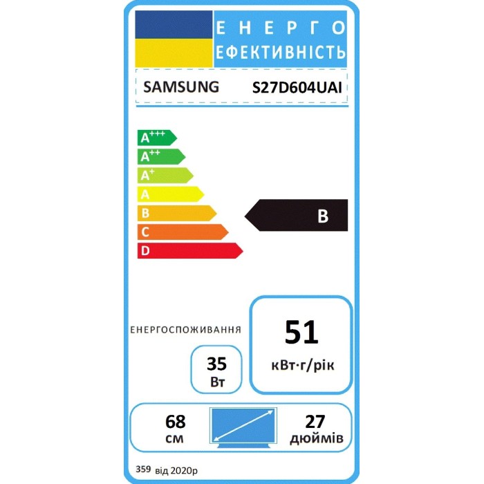Монітор Samsung 27