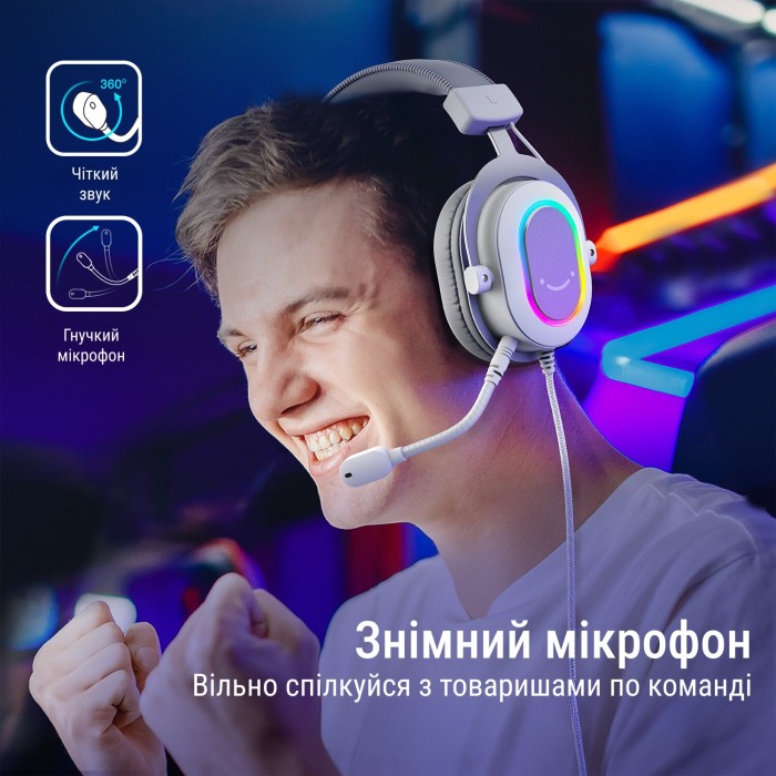 Гарнітура Fifine RGB H6W (H6W)