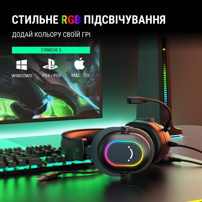 Гарнітура Fifine RGB H6 (H6)