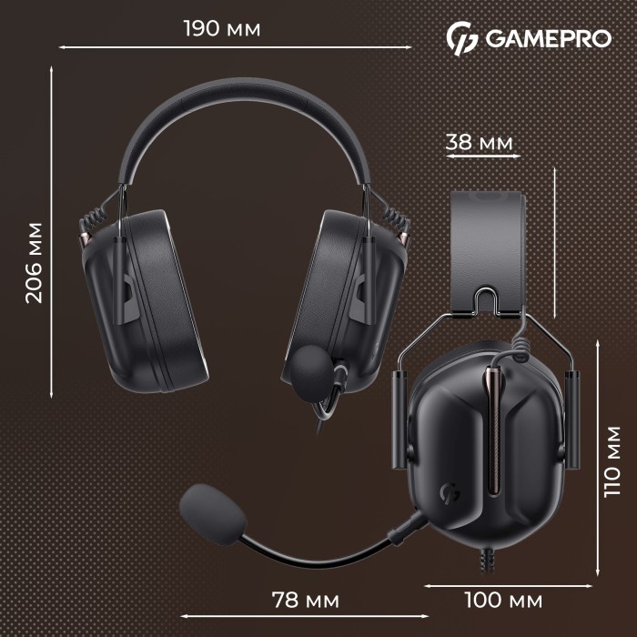 Ігрова гарнітура GamePro Genesis Hunter (HS1350B) (HS1350B)