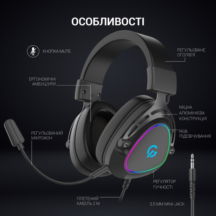Гарнітура ігрова GamePro (HS783) (HS783)