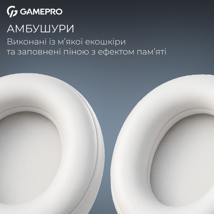 Бездротова ігрова гарнітура GamePro Asgard Skadi (HSW191WB) (HSW191WB)