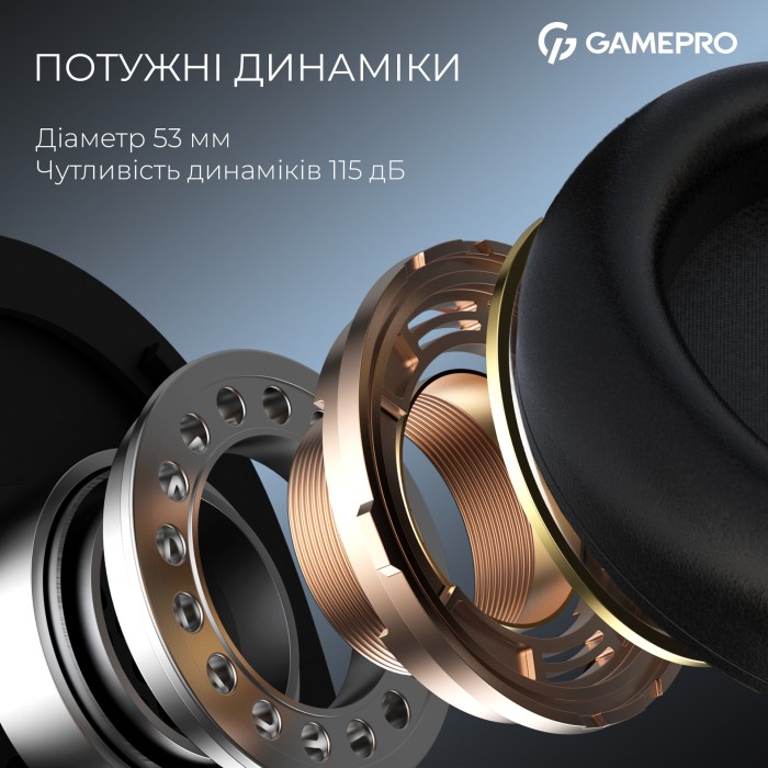 Дротова ігрова гарнітура GamePro Asgard Freya (HS145B) (HS145B)