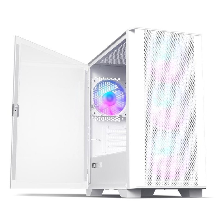 Корпус MATX W/O PSU AIR 100 ARGB (W) MONTECH (AIR 100 ARGB (W))