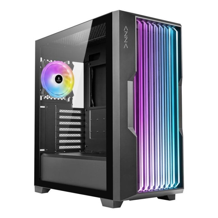 Корпус ATX W/O PSU GUARDIAN GLASS CSAZ-520BG AZZA (CSAZ-520BG)
