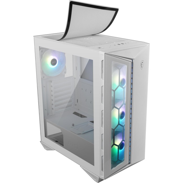 Корпус ATX W/O PSU MPG GUNGNIR 110R WHITE MSI (MPG GUNGNIR 110R WHITE)