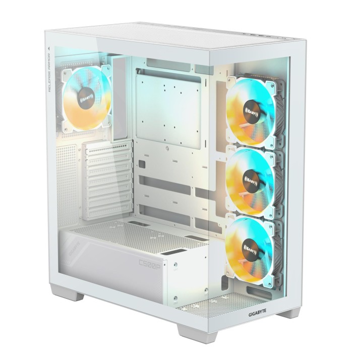 Корпус ATX W/O PSU GB-C500PI ST WHITE GIGABYTE (GB-C500PI ST)