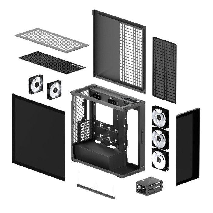 Корпус EATX W/O PSU XTENDER BLK ACPCC00018A ARCTIC (ACPCC00018A)