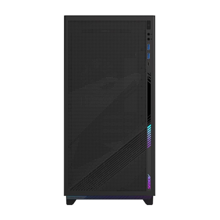 Корпус ATX W/O PSU GB-AC400G ST BLACK GIGABYTE (GB-AC400G ST)