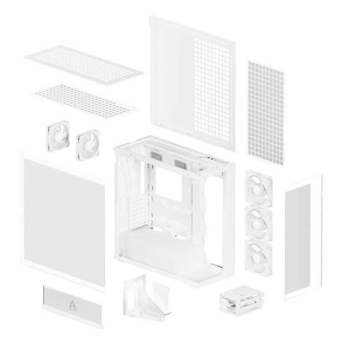 Корпус EATX W/O PSU XTENDERVG W ACPCC00017A ARCTIC (ACPCC00017A)