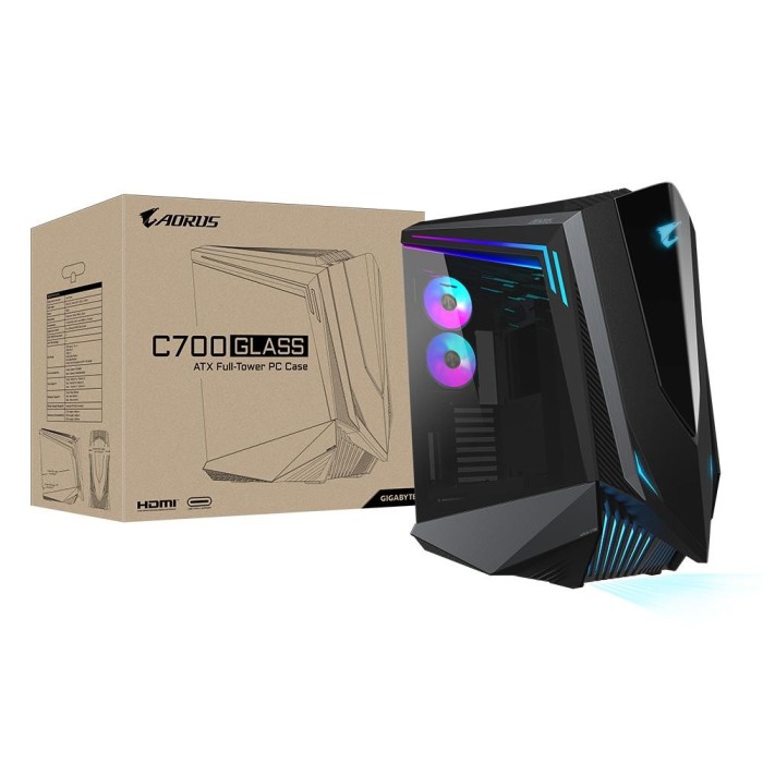 Корпус для комп'ютера MITX W/O PSU GB-AC700G GIGABYTE (GB-AC700G)
