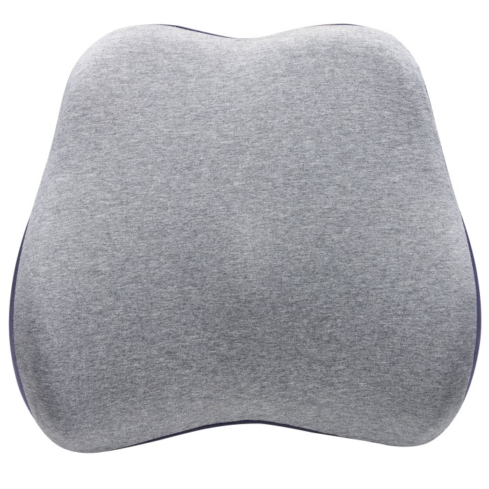 Ергономічна подушка для попереку OfficePro LP570G Gray (LP570G)