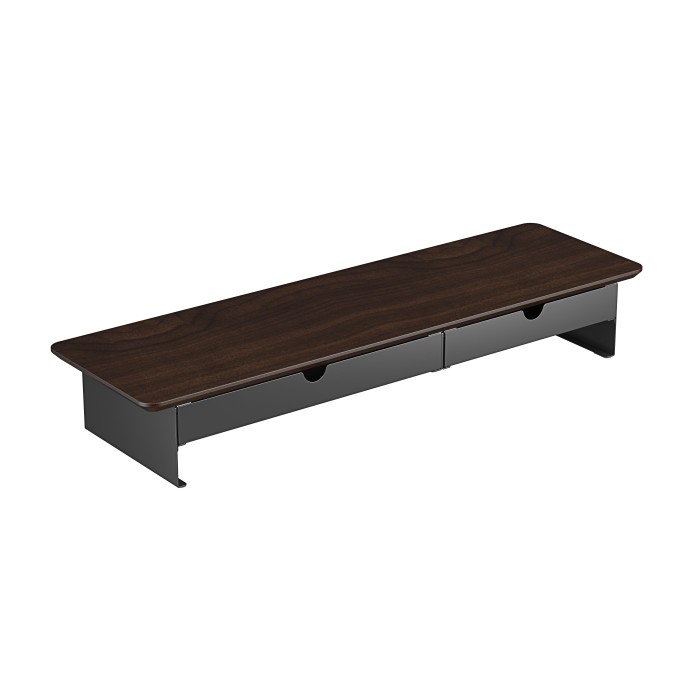 Настільна підставка для монітора OfficePro MR145DW Dark Wood/Black (MR145DW)