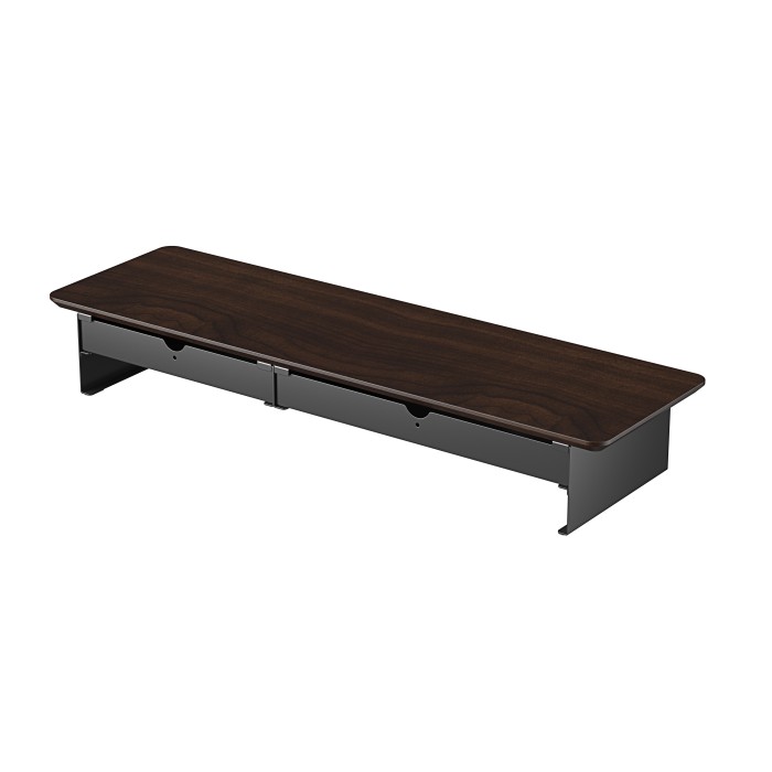 Настільна підставка для монітора OfficePro MR145DW Dark Wood/Black (MR145DW)