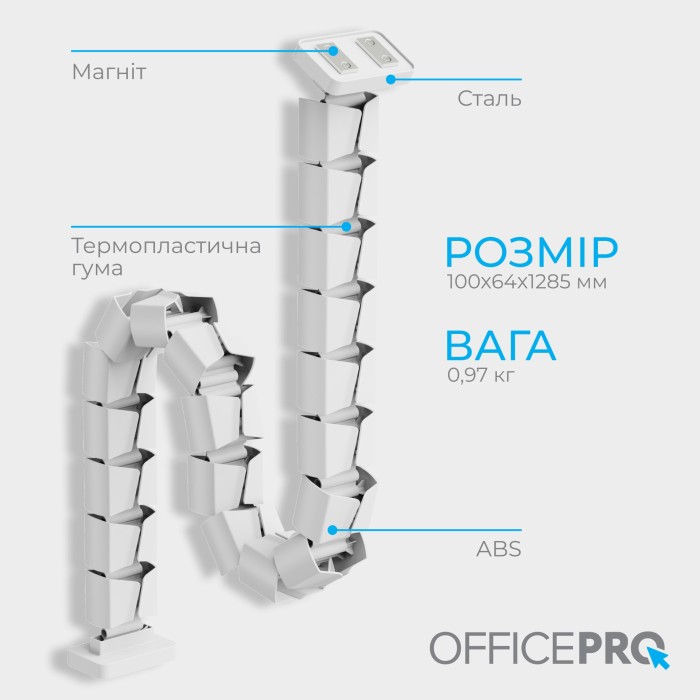 Органайзер для кабелів OfficePro CM370B (CM370B)