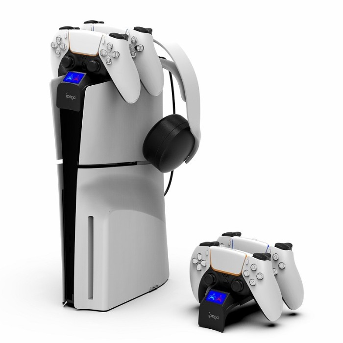 Зарядна станція для геймпадів DualSense PS5 iPega PG-P5S016 Sony PlayStation 5 Slim (PG-P5S016)