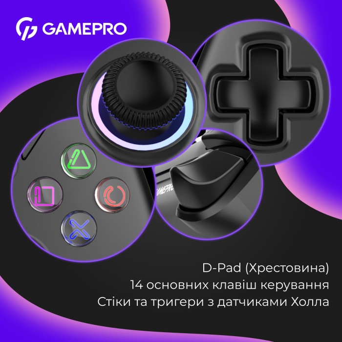Бездротовий геймпад GamePro GPS13B (GPS13B)