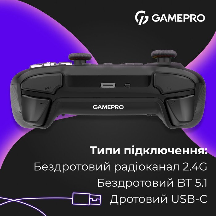 Бездротовий геймпад GamePro GPX13BDOC (GPX13BDOC)