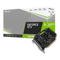 Відеокарта PNY GeForce GTX 1660 Super Single Fan 6GB GDDR6 (VCG16606SFPPB)