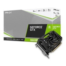Відеокарта PNY GeForce GTX 1660 Super Single Fan 6GB GDDR6 (VCG16606SFPPB)