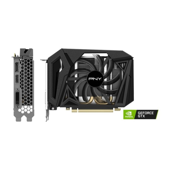 Відеокарта PNY GeForce GTX 1660 Super Single Fan 6GB GDDR6 (VCG16606SFPPB)