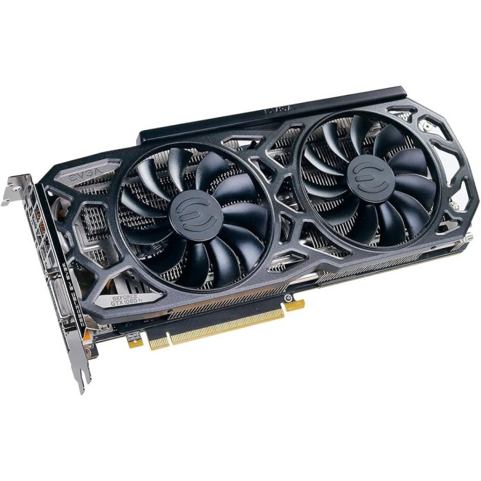 Відеокарта EVGA GeForce GTX 1080 Ti Black Edition GAMING 11GB GDDR5X (11G-P4-6391-KR)