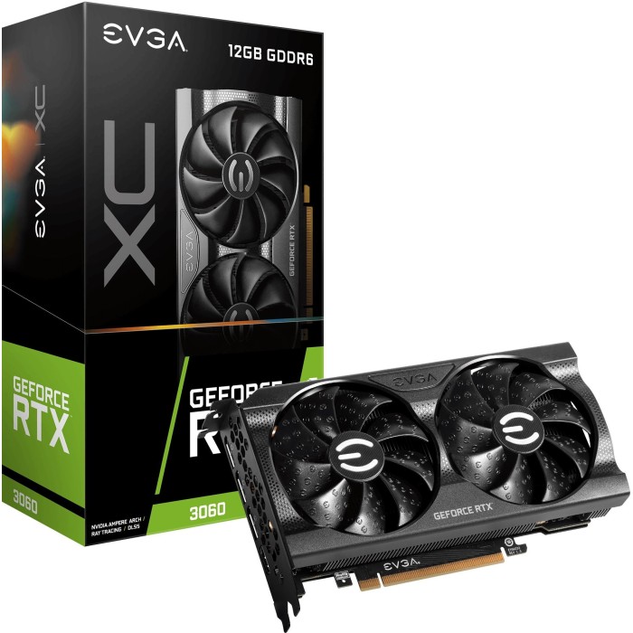 Відеокарта EVGA GeForce RTX 3060 XC GAMING (12G-P5-3657-KR)