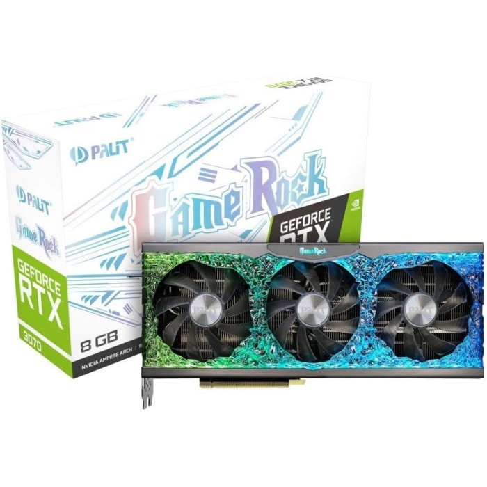 Відеокарта Palit GeForce RTX 3070 GameRock 8GB GDDR6 (NE63070019P2- 1040G)