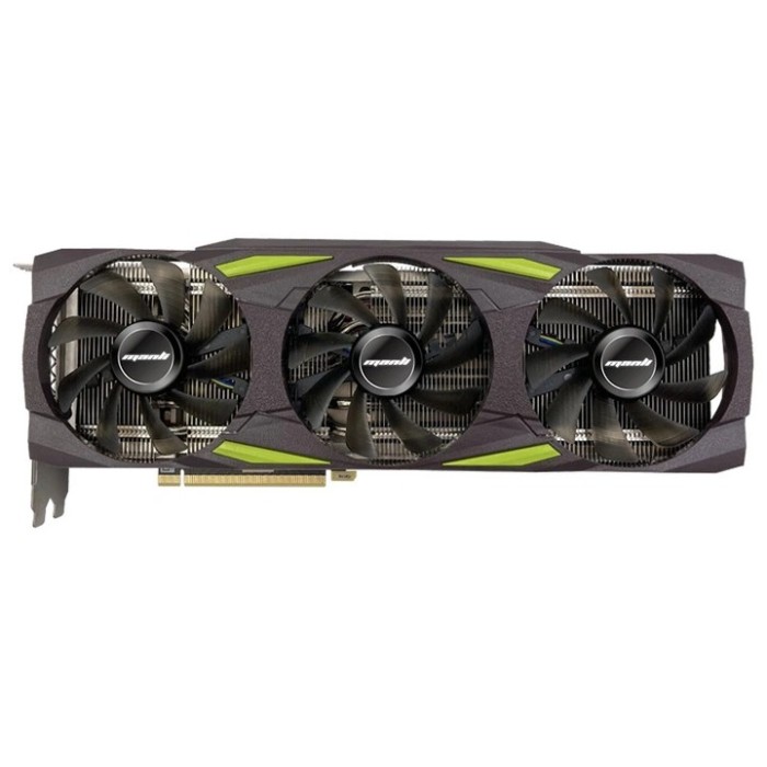 Відеокарта RTX 3090 24GB Manli GDDR6X (384bit) (1695/19500) (HDMI, 3xDisplay Port) (M-NRTX3090/6RHHPPP-M3478)