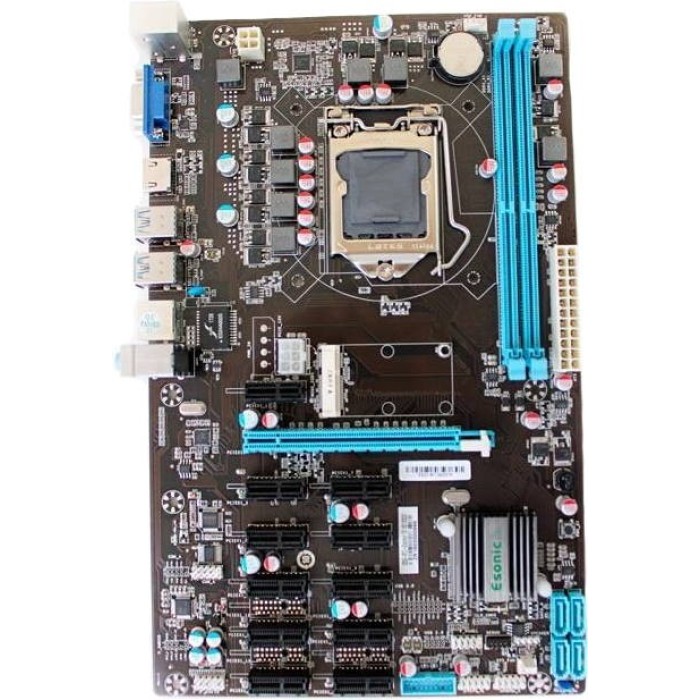 Материнська плата Esonic B250-BTC-Gladiator (s1151, Intel B250, ATX) (B250-BTC-Gladiator)