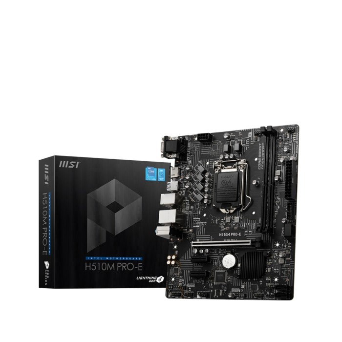 Материнстка плата MSI H510M PRO-E (s1200, H510, microATX) (MSI H510M Pro-E)