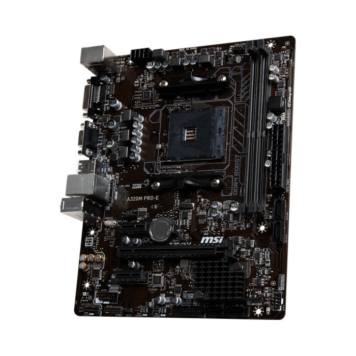 Материнська плата MSI A320M PRO-E (sAM4, AMD A320, microATX) (MSI A320M PRO-E)