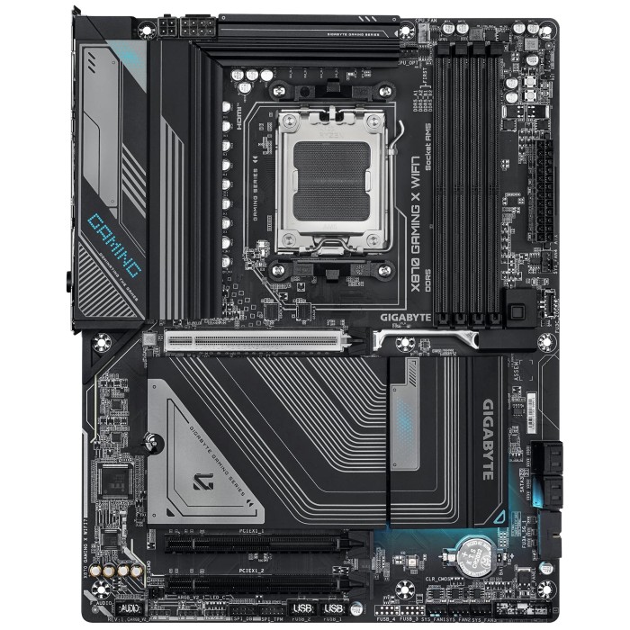 Материнська плата GIGABYTE X870 GAMING X WIFI7 sAM5 X870 4xDDR5 M.2 HDMI Type-C ATX (X870_GAMING_X_WIFI7)