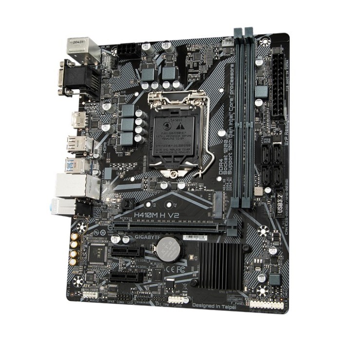 Материнська плата GIGABYTE H410M H V2 (4719331815387)