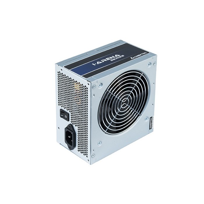Блок живлення CHIEFTEC iArena (500W), >85%, 120мм, 1xMB 24pin(20+4), 1xCPU 8pin(4+4), 3xMolex, 5xSATA, 1xPCIe 8pin(6+2), Bulk (GPB-500S)