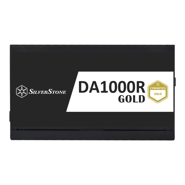 Блок живлення SilverStone Decathlon Cybenetics (1000W), >90%, 80+ Gold, 135мм, 1xMB 24pin(20+4), 2xCPU 8pin(4+4), 3xMolex, 12xSATA, 6xPCIe 8pin(6+2), 1x(12+4)pin, 1x12VHPWR, Fully Modular (SST-DA1000R-GM)