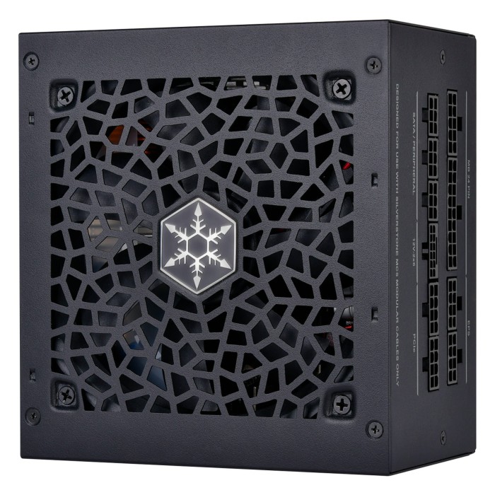 Блок живлення SilverStone Decathlon (850W), >89%, 80+ Gold, 120мм, 1xMB 24pin(20+4), 2xCPU 8pin(4+4), 4xMolex, 8xSATA, 4xPCIe 8pin(6+2), 1x(12+4pin)(12V-2x6) GEN5, Fully Modular (SST-DA850R-GMA)